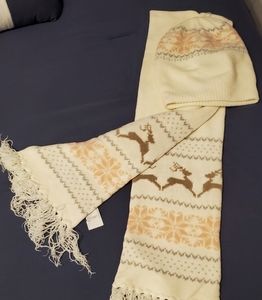 Covington Acrylic Beanie and Scarf NWOT